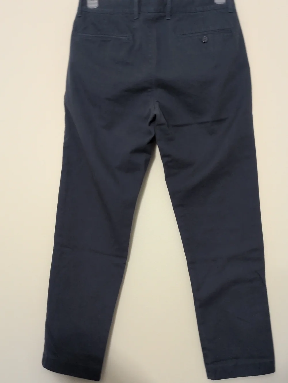 J Crew The Sutton Men's Blue Chino Pants. 100% Cotton GUC Size 30x29 4 Pockets